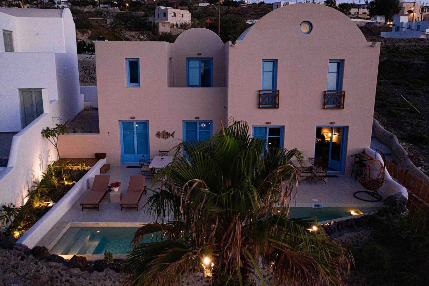 Pink Freud Villas Santorini أويا المظهر الخارجي الصورة