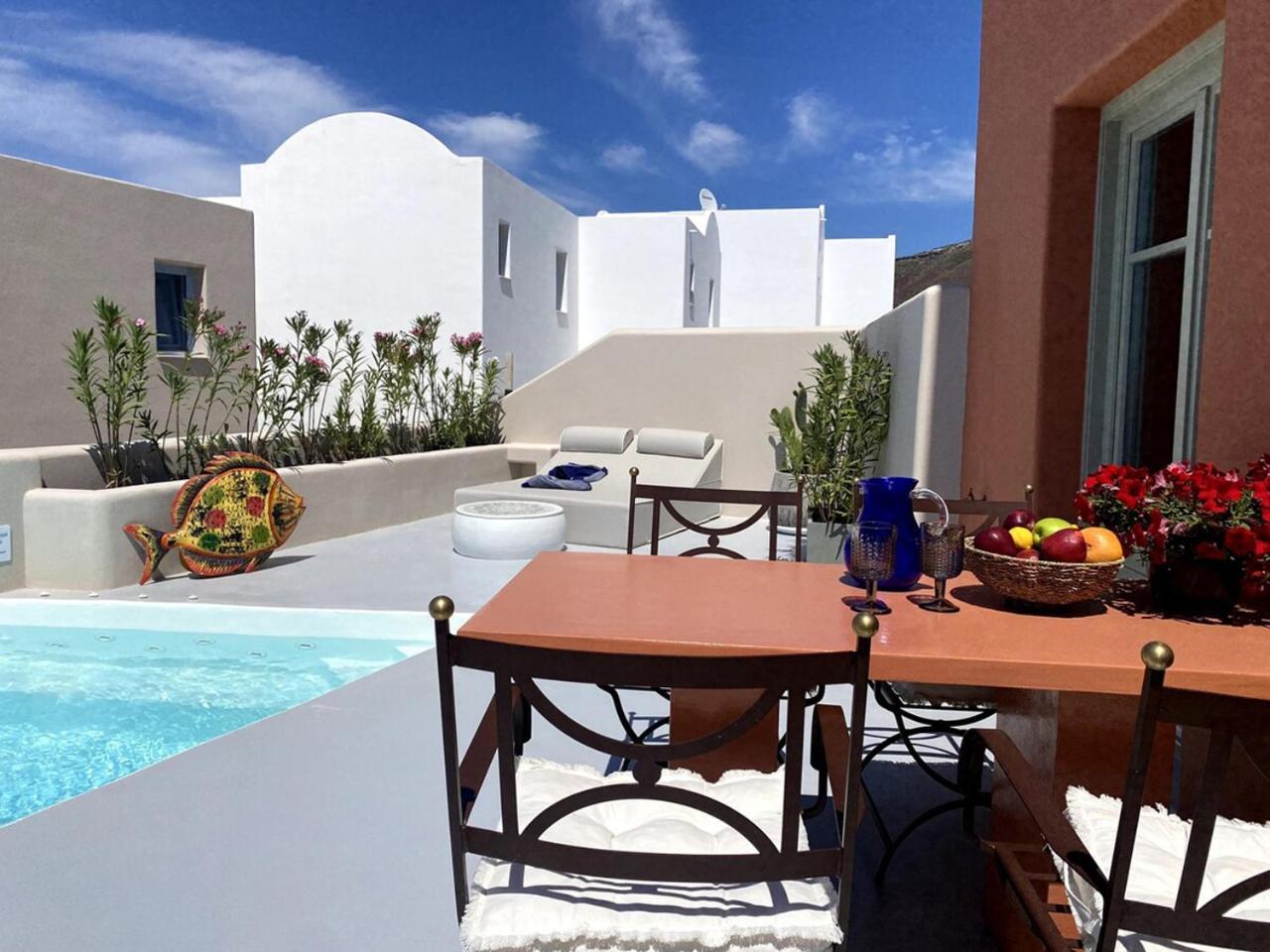 Pink Freud Villas Santorini أويا المظهر الخارجي الصورة