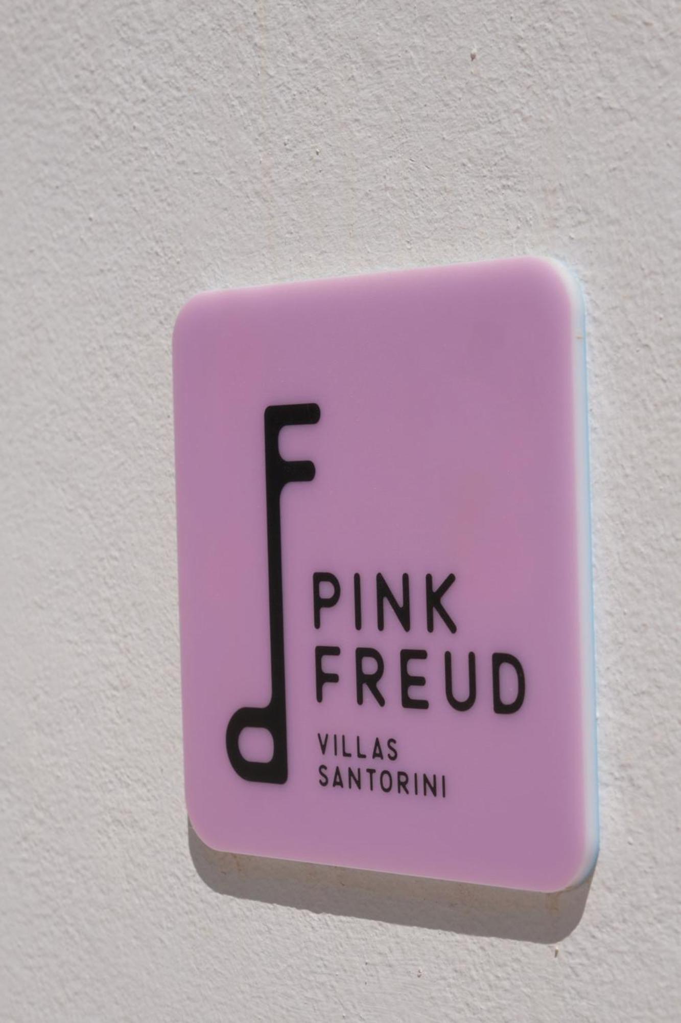 Pink Freud Villas Santorini أويا المظهر الخارجي الصورة